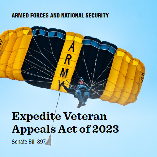 S.897 118 Expedite Veteran Appeals Act of 2023