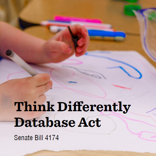 S.4174 118 Think Differently Database Act