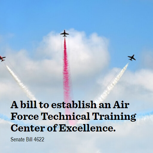 S.4622 118 A bill to establish an Air Force Technical Training Center of Excellence