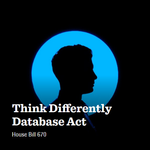 H.R.670 118 Think Differently Database Act