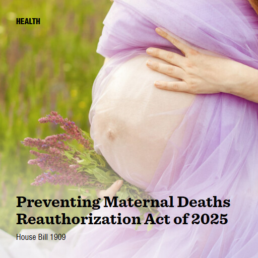 H.R.1909 119 Preventing Maternal Deaths Reauthorization Act of 2025
