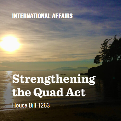 H.R.1263 119 Strengthening the Quad Act