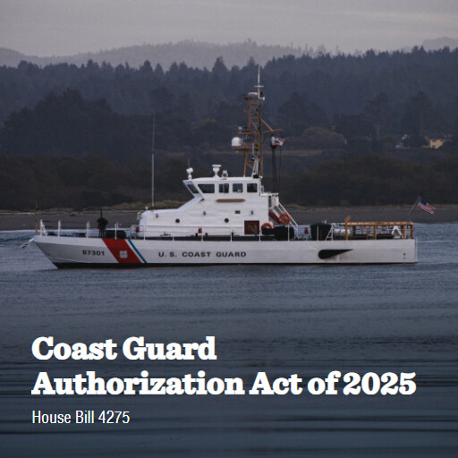 H.R.4275 119 Coast Guard Authorization Act of 2025