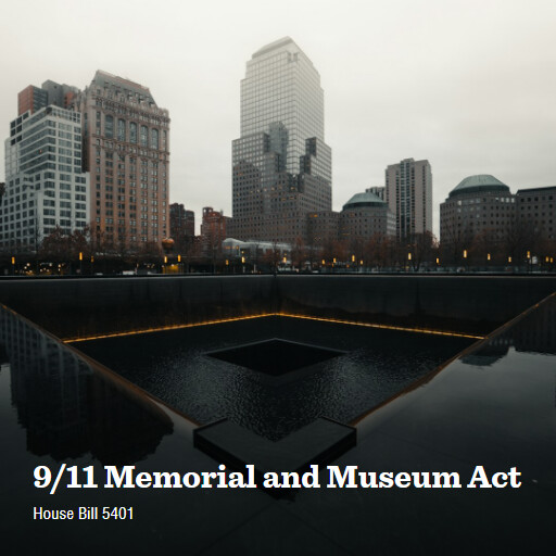 H.R.5401 118 911 Memorial and Museum Act
