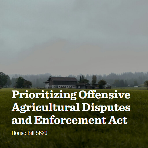 H.R.5620 119 Prioritizing Offensive Agricultural Disputes and Enforcement Act