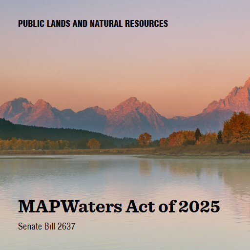 S.2637 119 MAPWaters Act of 2025