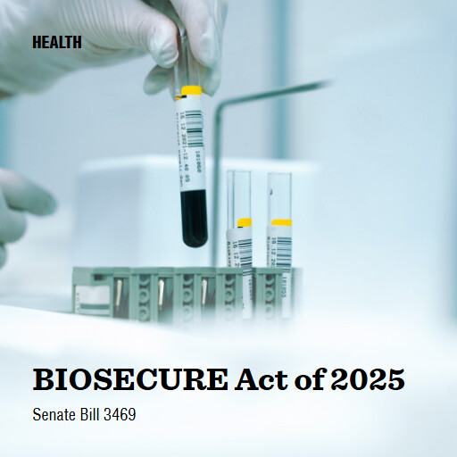 S.3469 119 BIOSECURE Act of 2025